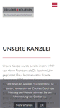 Mobile Screenshot of loehrundkollegen.de